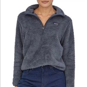patagonia Los Gatos 1/4 zip blue